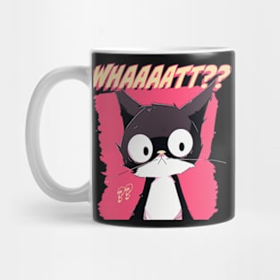 Oblivious Funny Cat Mug